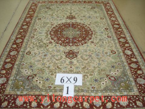 Silk And Wool Mixed Carpets